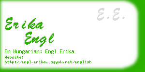 erika engl business card